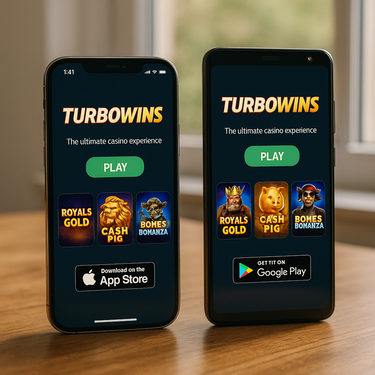 TurboWins - Mobiele Apps voor iOS en Android - Download Casino App
